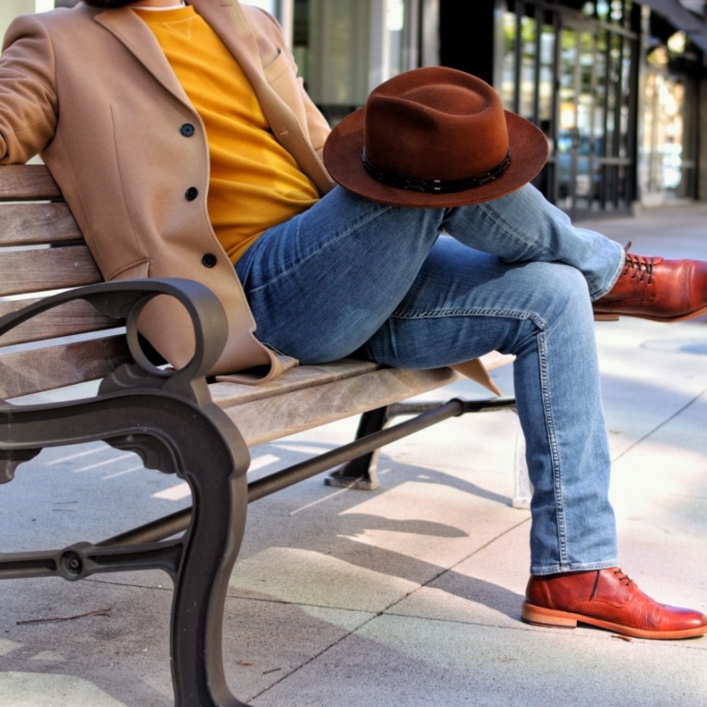 Goorin Bros ‘Yes We Can’ Brown Fedora Hat - Picture 9 of 13